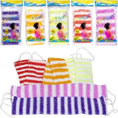 Мочалка-стрічка целюлітка з ручками 51*11 см Мочалка-стрічка целюлітка з ручками 51*11 см