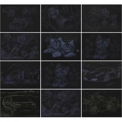 Креативное творчество "Гравюра А5" эконом ДТ-ОО-09402 ГрА5