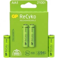 Аккумулятор GP NiMH 1.2V 210AAHСE-2EB2 ReCyko GP-186431 Аккумулятор GP NiMH 1.2V 210AAHСE-2EB2 ReCyko GP-186431