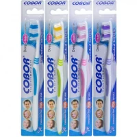 Зубні щітки Cobor 19см на блістері Е-923