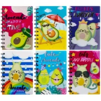 Блокнот А6 голограма 4-104, 80 листов, клітинка на спіралі Блокнот А6 голограма 4-104, 80 листов, клітинка на спіралі