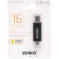 Флешка Verico USB 16Gb Hybrid CLASSIC 601897