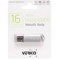 Флешка Verico USB 16Gb Wanderer Silver 600630