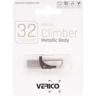Флешка Verico USB 32Gb Climber Gray 603174 Флешка Verico USB 32Gb Climber Gray 603174