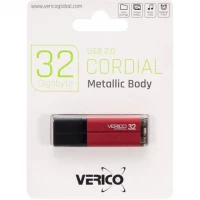 Флешка Verico USB 32Gb Cordial Red 601361