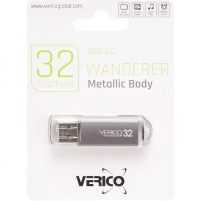 Флешка Verico USB 32Gb Wanderer Gray 600685 Флешка Verico USB 32Gb Wanderer Gray 600685