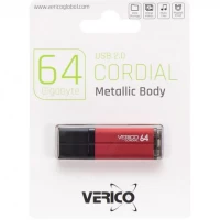 Флешка Verico USB 64Gb Cordial Red 601422