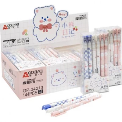 Ручка пише-стирає 34213 синя