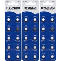 Батарейка HYUNDAI AG3 Blister 10 таблетка 7008003