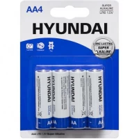Батарейка HYUNDAI LR06 AA BL4 Alkaline 7006001