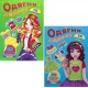 Книга з наліпками Одягни ляльку 20 наліпок 593363