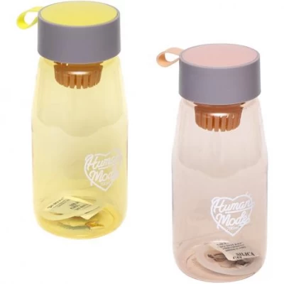 Пляшка для води пластик 0,7 літра із ситечком 2315
