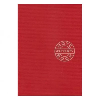 Книга записна А6 Графіка 36л., чистий лист, скоба Червона ЗК6836 Книга записна А6 Графіка 36л., чистий лист, скоба Червона ЗК6836