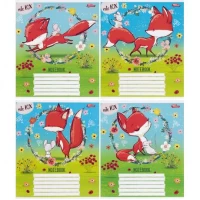 Зошит кольоровий 12 листів, клітина 3166 D