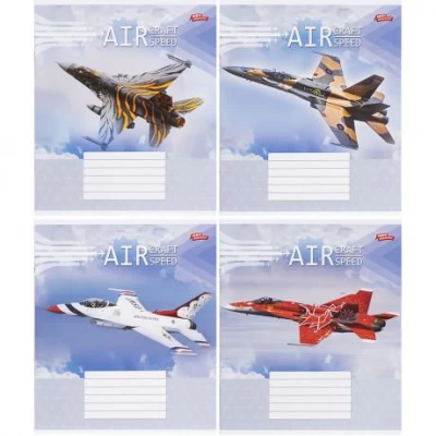 Зошит кольоровий 12 аркушів, клітинка 3295 M