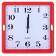 Настінний годинник 22*22*4см B09