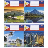 Зошит кольоровий 24 аркуші, лінія 3366N