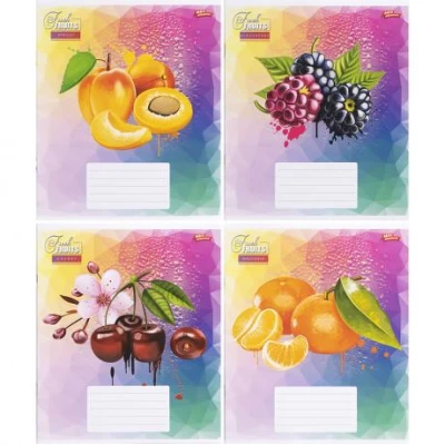 Зошит кольоровий 24 аркуша, лінія 3388D