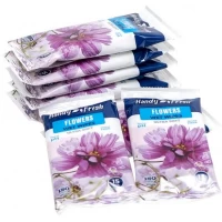 Вологі серветки 15шт Handy Fresh flowers