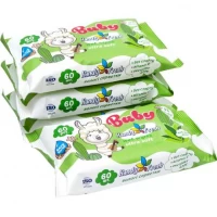 Вологі серветки 60шт Handy Fresh baby алоє
