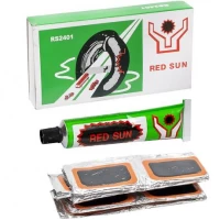 Гумові латки + клей  40х22мм, прямокутні RS2401