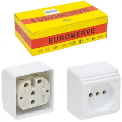 Розетка накладна одинарна 316 Розетка накладна одинарна 316