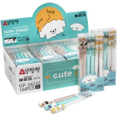 Ручка пише-стирає 34232 синя