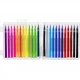 Фломастер - пензлик 24 кольори 1221-24 в пластиковому боксі