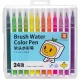 Фломастер - пензлик 24 кольори 1221-24 в пластиковому боксі