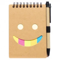 Блокнот А6 на спіралі 64ар. з набором стікерів та ручкоюJX005 Блокнот А6 на спіралі 64ар. з набором стікерів та ручкоюJX005