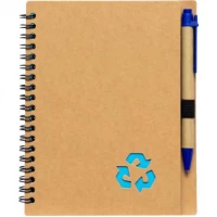 Блокнот В6 на спіралі 64ар. з ручкою JX004/006