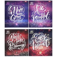 Тетрадь цветная 96 листов, ячейка 3544 N