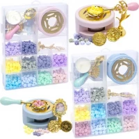 Набір для сургучного штампу 10 кольорів C712-2