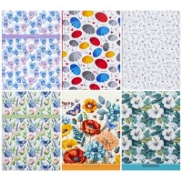 Блокнот  14,5*19,7см  Мандарин 48 ар., інтегр. обкл., матова лам., клітинка 227504/БК018/1-8