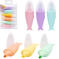 Набір текстовидільників 6 кольорів Рибка XYH309-6