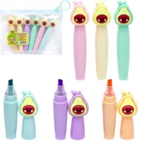 Набір текстовидільників 6 кольорів Авокадо XYH302-6