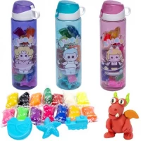 Набір моделіна 14 кольорів в пляшці 626-9