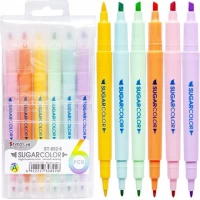 Набор текстовылок двухсторонних 6 цветов ST892-6