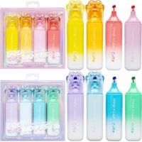 Набір текстовиділювачів 4 кольори Котяча лапка 12019-H