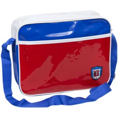 Сумка силиконовая "Grace" двухцветная S13-2 Красно-Синяя 29*23*10см