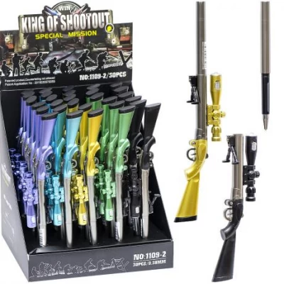 Рука гелева 1109-2 Снайперська гвинтівка з фонариком, синя Рука гелева 1109-2 Снайперська гвинтівка з фонариком, синя