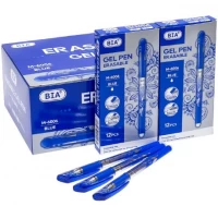 Ручка пише-стирає   BIA  M-6006 синя