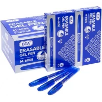 Ручка пише-стирає   BIA  M-6005 синя