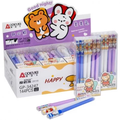 Ручка пише-стирає 34247 синя