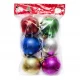 Набір іграшок ялинкових 6шт Кулі 6см 6716-22