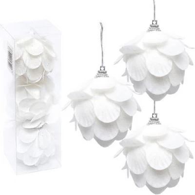 Набор елочных игрушек 3шт "Шишки" HL23SF-174