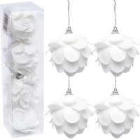 Набір ялинкових іграшок 4шт Шишки HL23SF-170