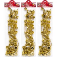 Декоративні намиста на ялинку Дзвіночки XYA289-2.7м