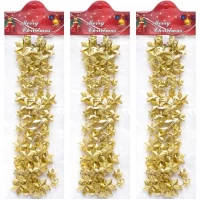 Декоративные бусы на елку "Звездочки" XYA-56-2.7м