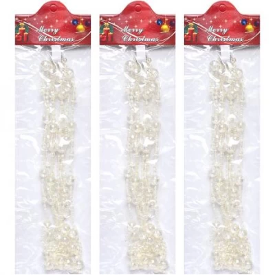 Декоративные бусы на елку "Льдинка" XYA099-2.7м